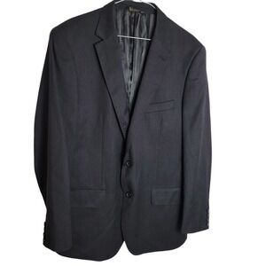 Mens Cosani Dark Gray 100%‎ Wool 42R Blazer